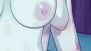 New employee with big tits.