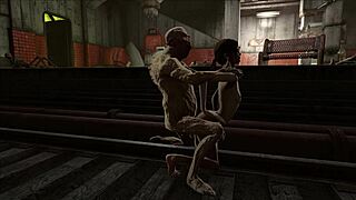 fo4, subway rubble, damn hentai monster got me good...
