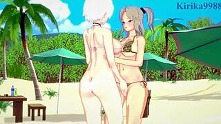 Imu And Miyabi Lesbian Play
