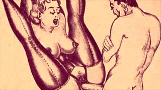 i saw this vintage erotic illustration and it made me so horny...