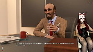 Naked brunette exposes tits in public