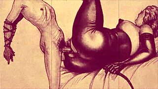 i saw this vintage erotic illustration and it made me so horny...