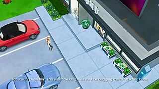 A sneak peek of a 3D animated hentai series with an anime threesome