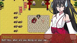 Battle Shrine Maiden Honoka Part 4