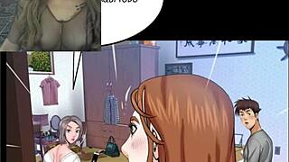 i love jerking off to my tia in this anime hentai comic chapter