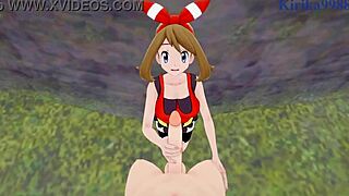 Misty kasumi and may haruka have intense sex with creampie in pokemon pov hentai