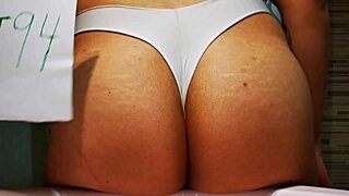 enorme trasero en video amateur solitario