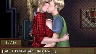 rescuing two busty milfs from zombies in this hentai game adventure