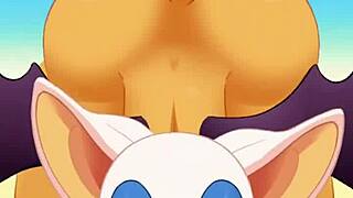 Watch Rouge suck cock and swallow cum during anal?