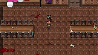 rescuing two busty milfs from zombies in this hentai game adventure