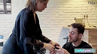 Ladylyne Deepthroats Guest in Neighborhood