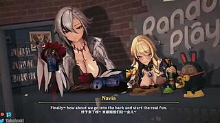 Intense Arlecchino and Navia Encounter!