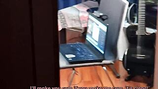 I caught my stepsister, now creampie after wild ride