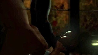 cammy enjoys the cake in her story