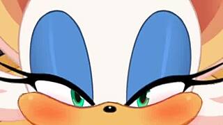 Watch Rouge suck cock and swallow cum during anal?