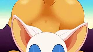 Watch Rouge suck cock and swallow cum during anal?