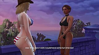 This Dead or Alive 5 3D hentai is so naughty! Preview version 😈