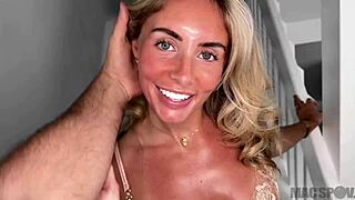 Sexy Blonde Uk Babe Bonnie Blue Gets Fucked And Folded By Jmac Into Full Nelson