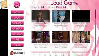 A Wife and Stepmother in Anime Hentai Game Episode 108