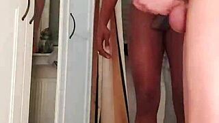 HARD ASS ON BIG BLACK COCK