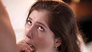 Close Up Huge Dick Makes Her Tight Pussy Leak Unbelievably Hard