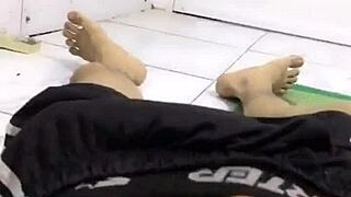 Chatting about gay experiences on Blued app