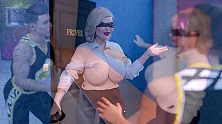 Damn, dive into Life in Santa County Part 9 with wild cartoon muff diving!