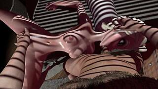 Elza L Feels Intense Emotions in Uncensored 3D Hentai Cartoon