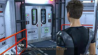 stranded in space 24 - shy emo girl meets up for curvy 3d hentai action