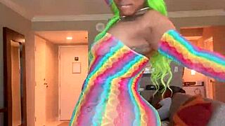 moee baby twerking her ass for days with gibby the clown