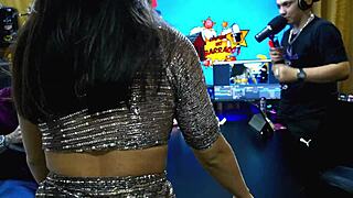 Sexo no Podcast: Ela Tirou o Pau pra Fora e Usou Brinquedo. Havena Cep Punheta Gostosa no Red Sheer