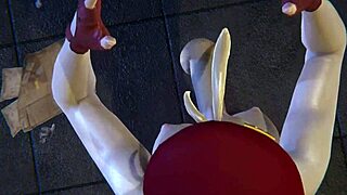 i cammy gets penetrated in all three holes with toys