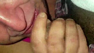 Italian european interracial blowjob scene unfolds.