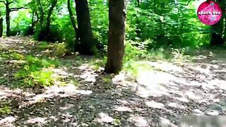 saw a solo masturbation girl out camping today