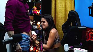 Sexo no Podcast: Ela Tirou o Pau pra Fora e Usou Brinquedo. Havena Cep Punheta Gostosa no Red Sheer