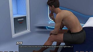 Feeling excited meeting robot paige in stranded in space 6, her curvy mature body with huge tits turns me on.