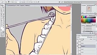 Hentai Speed Drawing Part 3: Flats and Shading