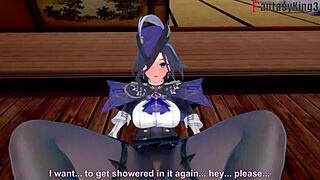 Hey, Clorinde's blowjob in Genshin Impact is pure fantasy! 😍
