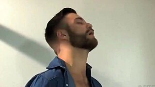 Firefighter Plumber Fucks Ass In Bar Bathroom With Big Cock