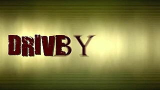 Yo, she stuck her ass out the car for a wild public gangbang! 🚗