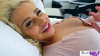 Big Breasted Stepmom Fucks Stepson All Day In Hotel