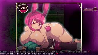 So, we were just chilling with Mage Kanade's futanari dungeon game, no commentary, and ended up in a crazy gangbang with cum-covered feet everywhere. It was pure fetish chaos!