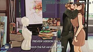 peggy and steve - 3d hentai - preview version with naughty sex