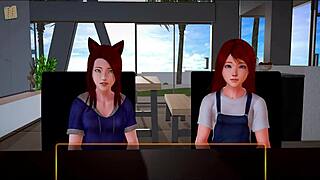 My New Family Episode 309: Intense Hentai Family Encounters In Homemade Anime Style.