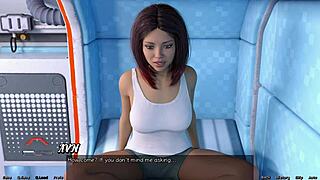 stranded in space, planning threesome with bisexual neighbor