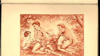 Vintage Erotic Cartoon Art Explodes with Anime Hentai Passion!