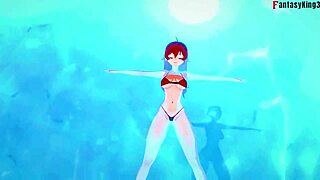 roxy migurdia gets fucked by pool while eris watches in mushoku tensei chapter 2