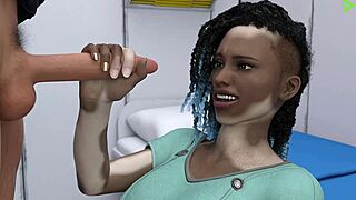 stranded in space 31, black virgin craves cum in mouth