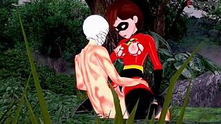 i’m obsessed with elastigirl banging hard in secret mission fantasy