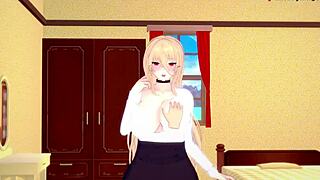 implacable blowjob in azur lane fantasy, so intense